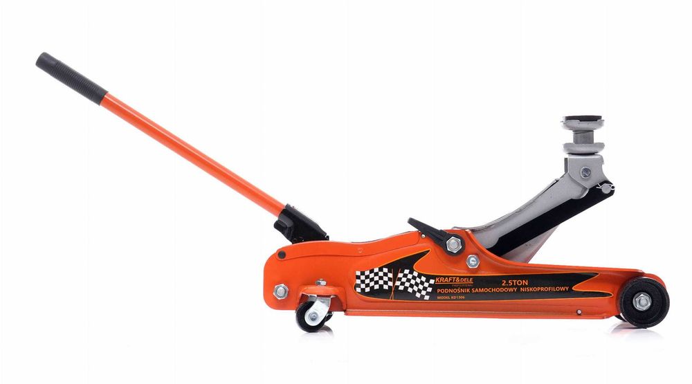 Нископрофилен хидравличен крик тип ''крокодил'' KRAFT & DELE , 2.5 T