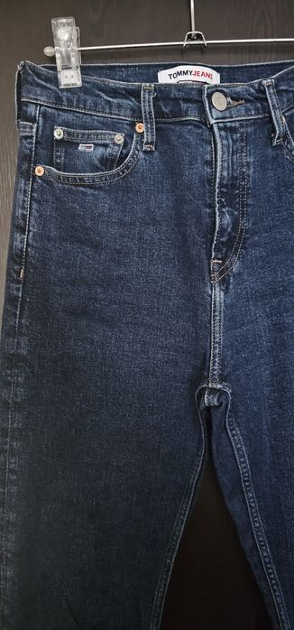 Тъмносини еластични дънки Tommy Hilfiger