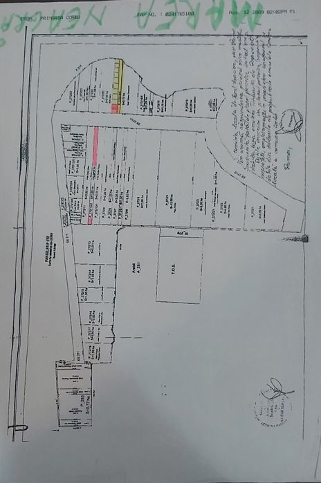 Particular 2 loturi  Corbu,Constanța cu vedere la mare posibil si rate