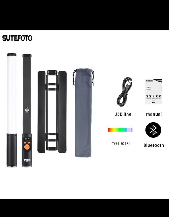 Lampa Led foto video Stick Rgb