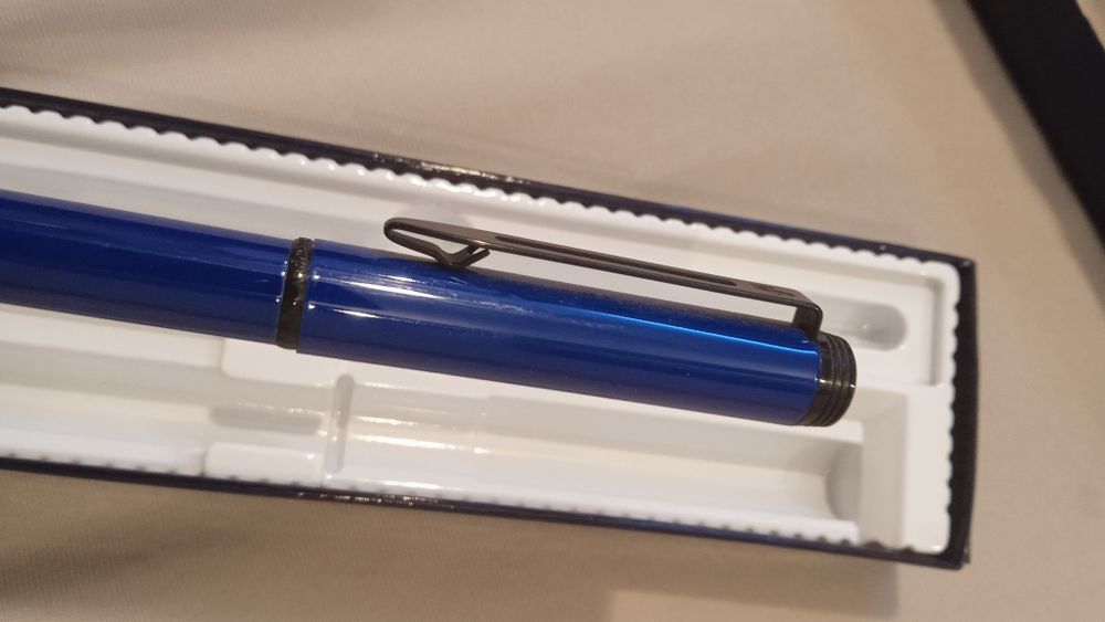 Stilou de lux Waterman made in Franta, original, penita placata cu aur