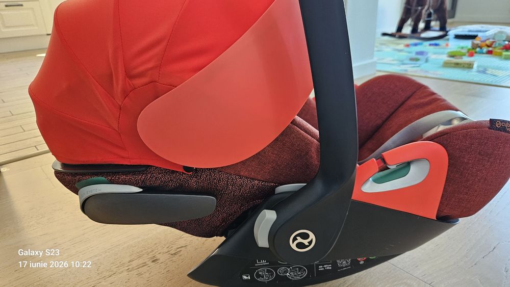 Scoica auto Cybex Platinum Cloud Z2 i-Size , 0-24 luni, confortabila - Autumn Gold