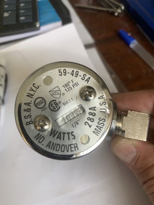 Antisifon watts 288a