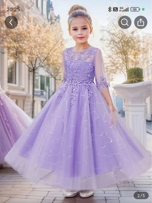 Платье для девочки 8-10 лет