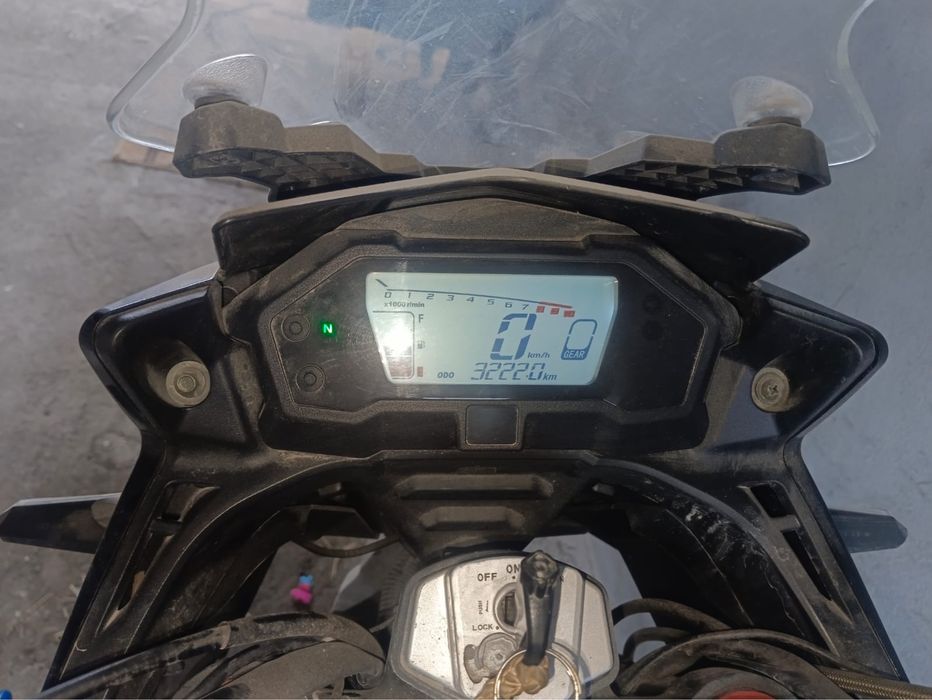 Мотоцыкл с пробегом