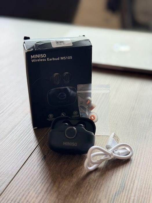 Miniso безжични слушалки с AI превод в реално време | Чисто нови