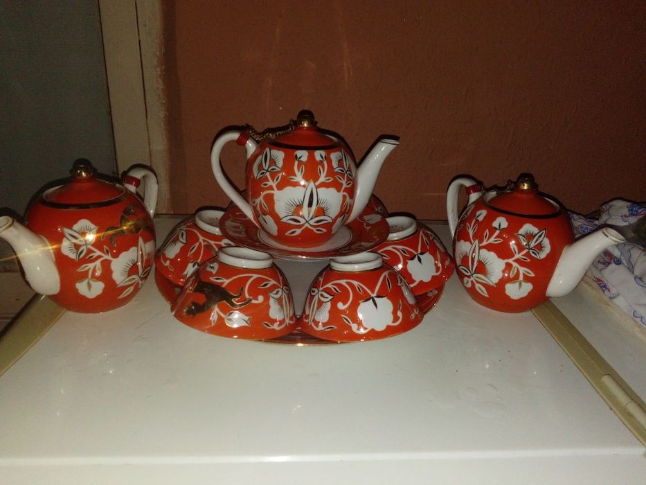 50 йиллик олдинги кадимий идишлар