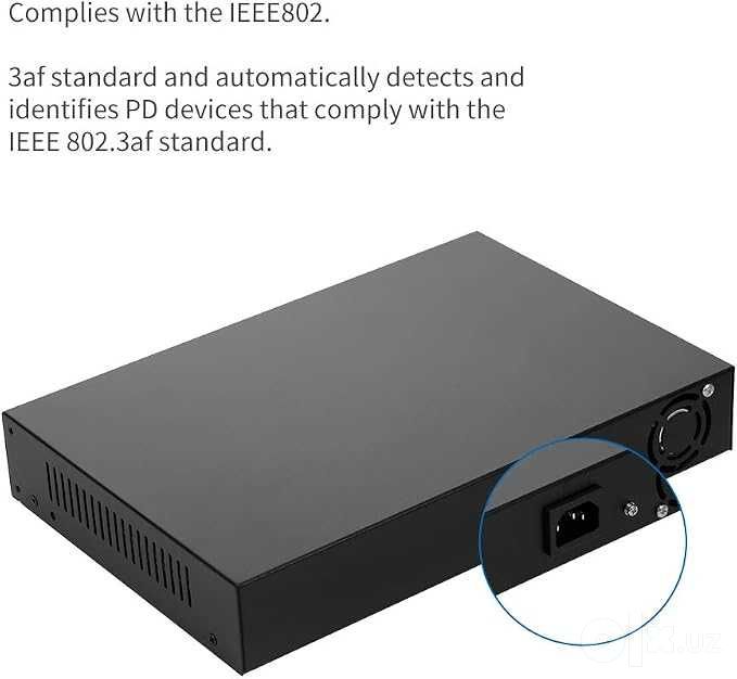 PoE- switch ZWD-16+2BZQN