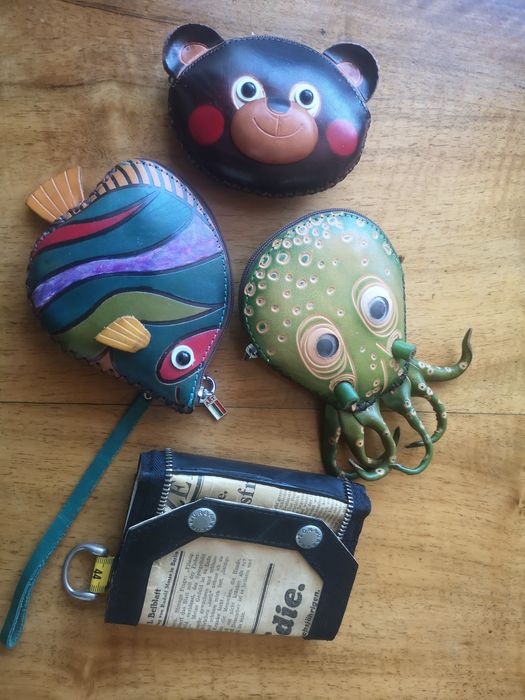 Нови портмонета естествена кожа