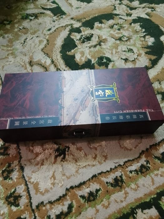 Картина на натуральном шелке