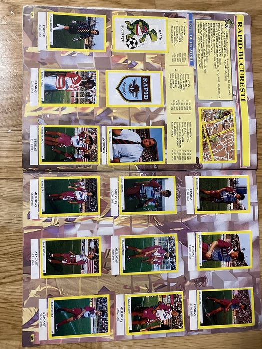 Vand album Marele Fotbal 94/95! Foarte Rar!!!