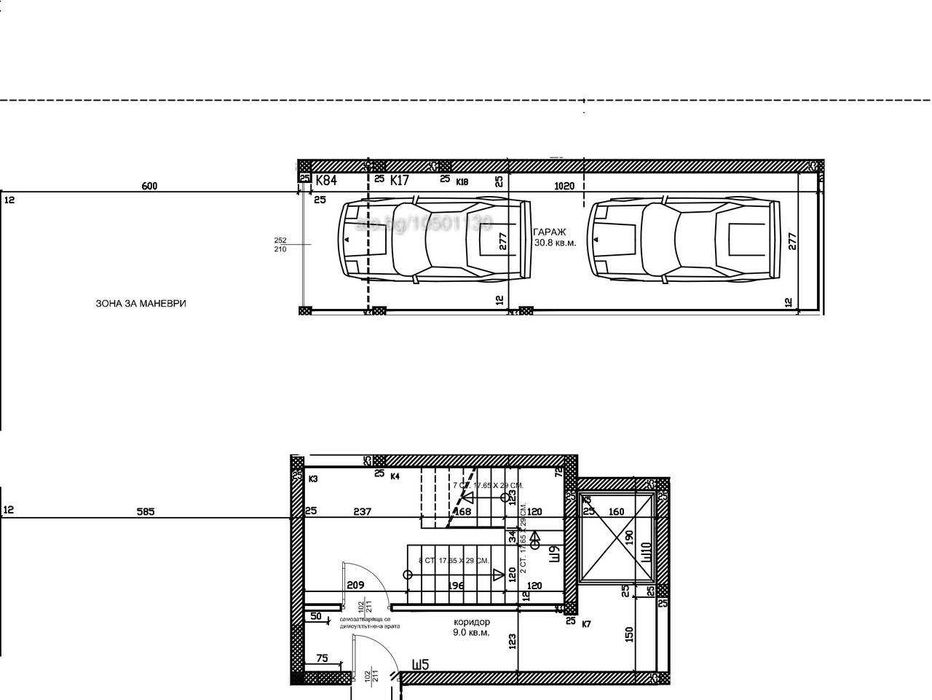 Продава се Гараж / Паркомясто в Пловдив, Въстанически - 31 кв.м за 576 €/кв.м - Снимка #7