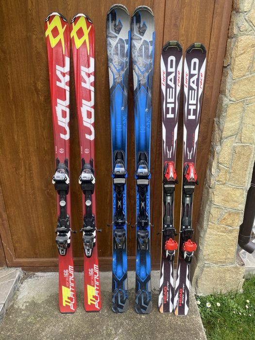 Различни ски K2-170см,Head-156см,Volkl -166см Евтино