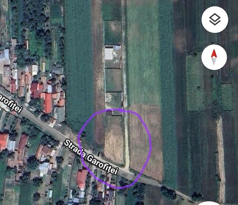 Teren intravilan Salcia 1097 mp – utilități aproape – ideal casă – 39.500 € negociabil