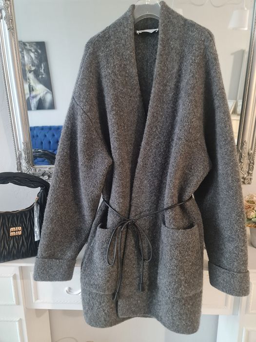 Сет ZARA, полто- жилетка, панталон, обувки,чанта