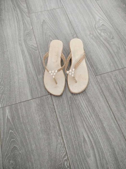 slapi eleganti,aurii cu perle