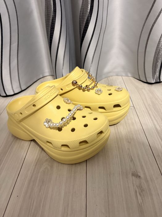 Papuci Crocs cu platforma