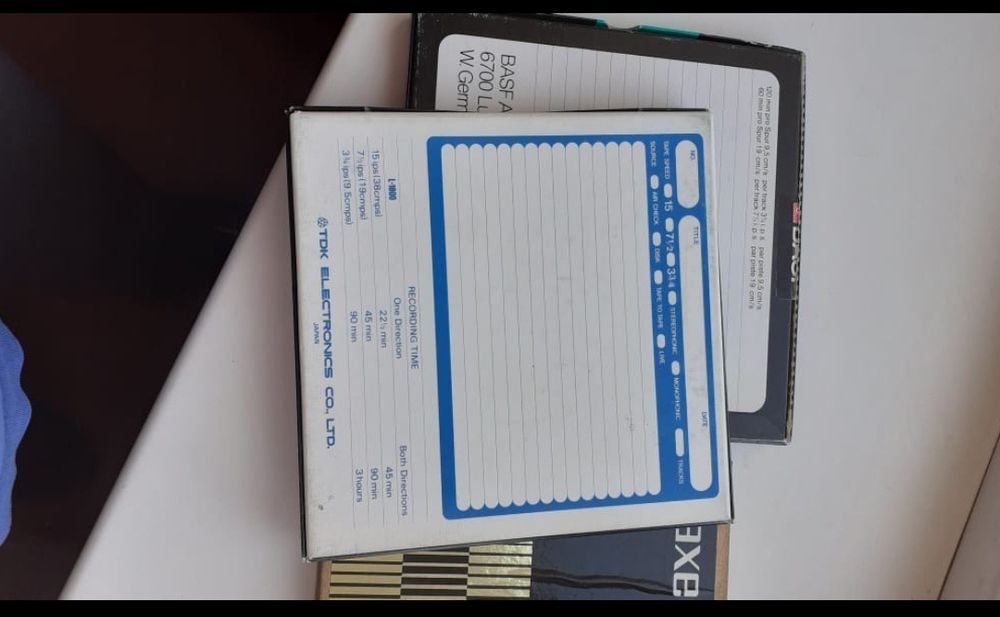 Продается магнитная лента Maxell,Basf,TDK