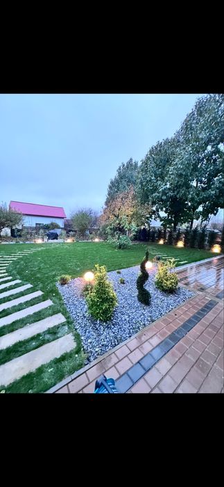 Amenajari gradini, spatii verzi, sisteme de irigat  ,  scarificare