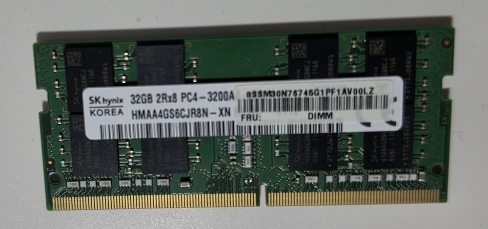 Memorie SK Hynix - 32GB DDR4 3200Mhz - So-dimm