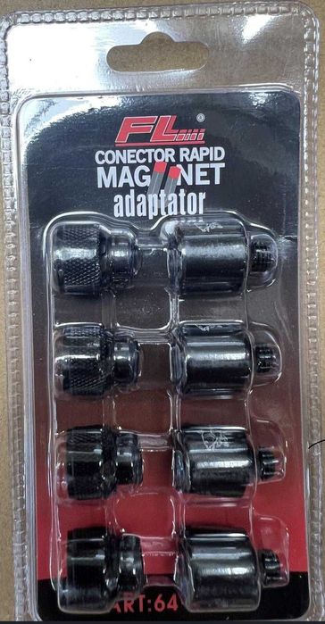 Set Conectori Fl Rapid Magnetic Black Label 4busc/set