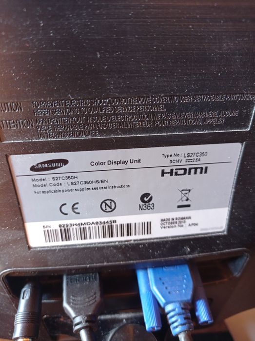 PC Sharkoon și monitor Samsung S27C350H