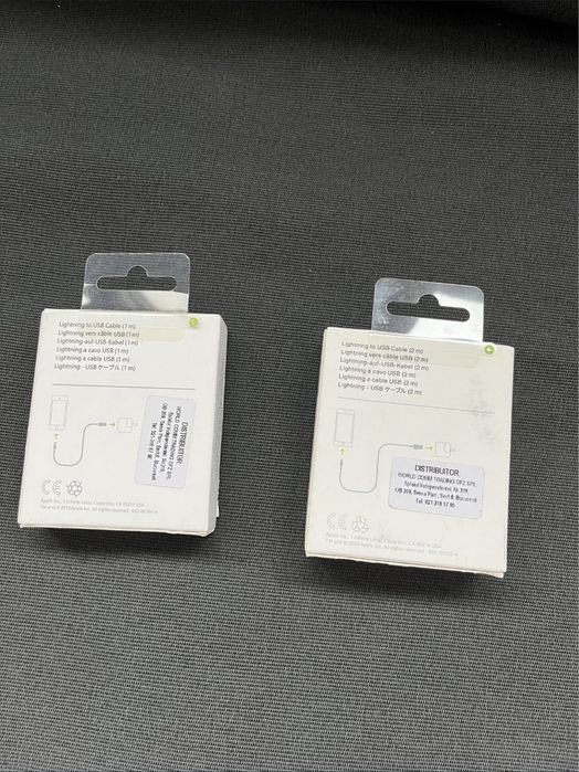 Cablu iPhone iPad Usb to Lightning 2m 1m Nou Sigilat Original Apple
