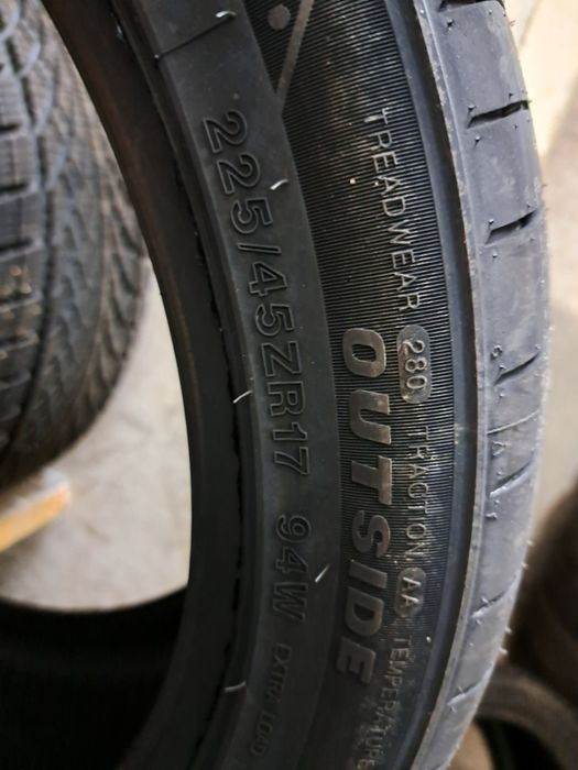 ! 4 anvelope 225/45 R17 Aplus , Noi !
