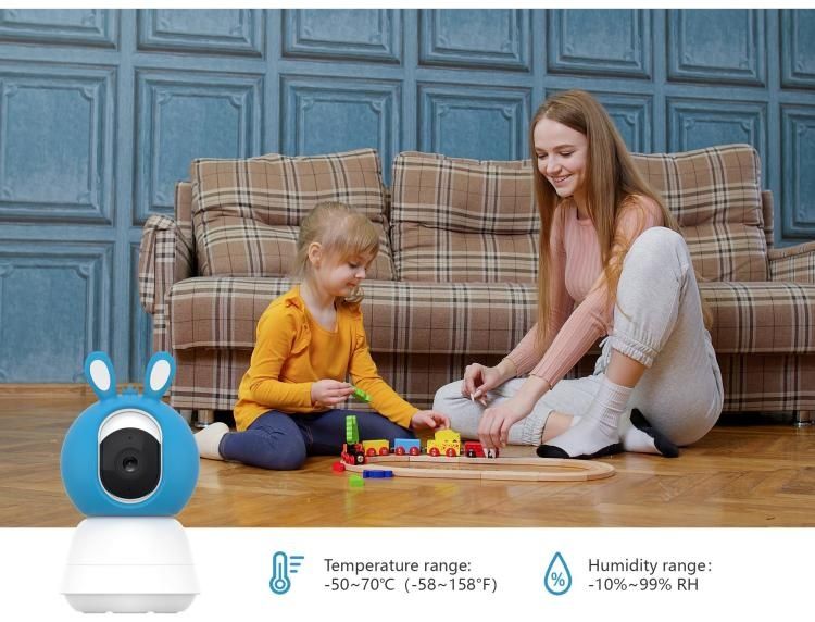 Видеоняня с подключением по WiFi Tuya Smart, няня, радионяня,babyphone