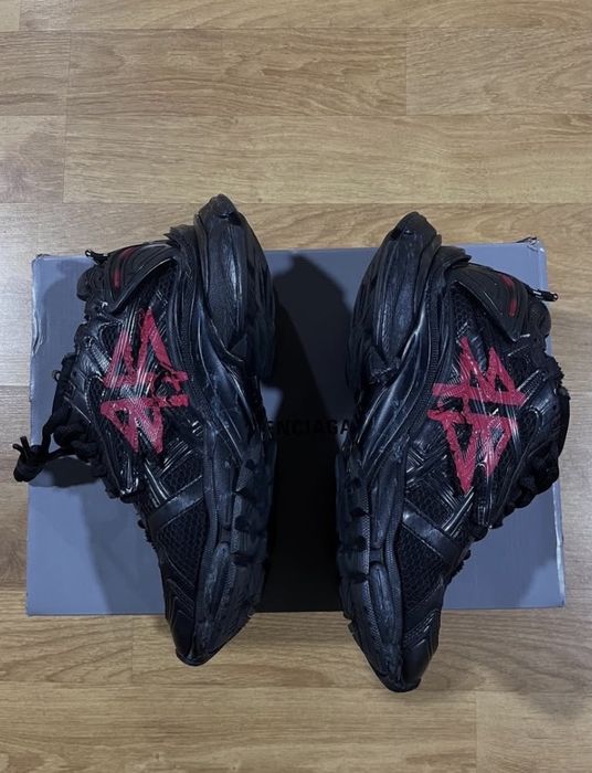 Sneakers balenciaga runner graffiti black