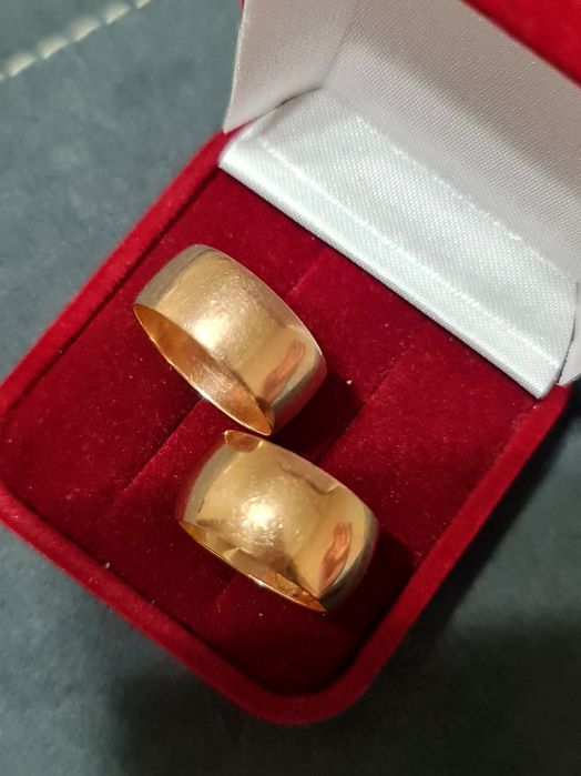 Золотые советские обручалки 583 пробы