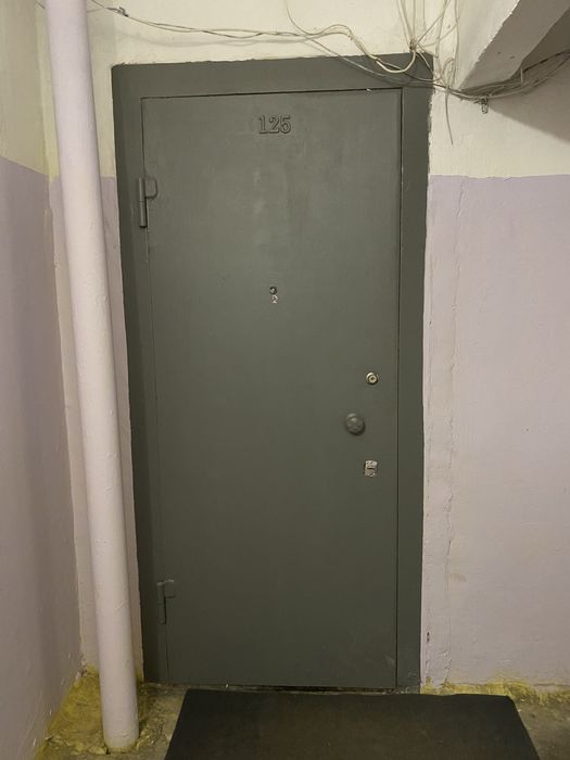 Железная дверь в отличном состоянии