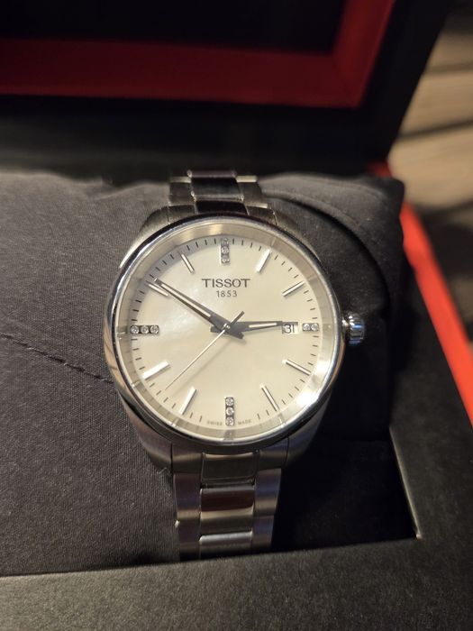Ceas Tissot PR 100 Quartz 34mm T150.210.11.116.00 Sidef (mother-of-pearl)Full Set