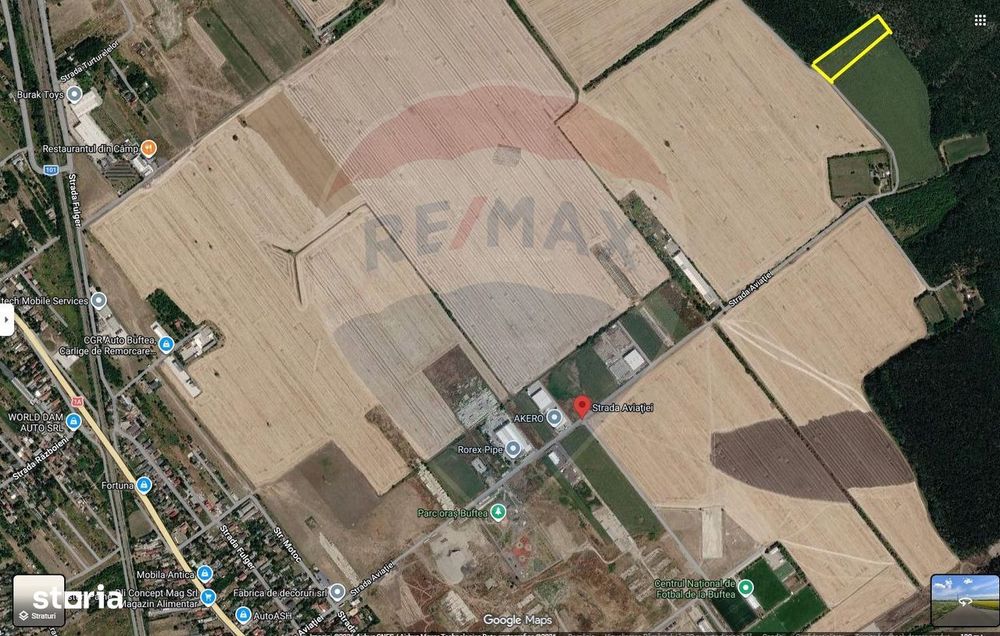 Teren intravilan Buftea la Padure