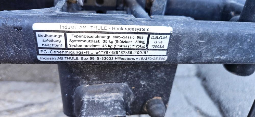 Thule EuroClassic 989
