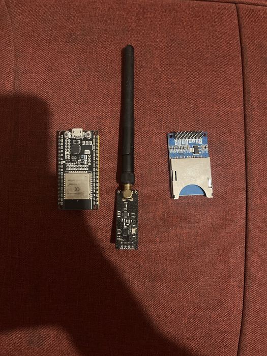 Esp32 38 pin, nrf24l01, модуль sd карты