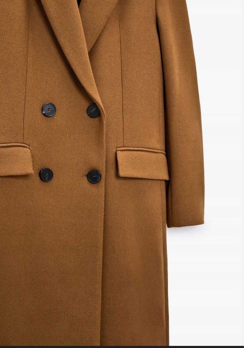 ZARA класическо палто camel