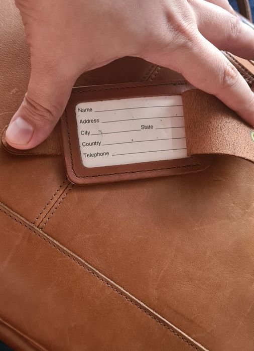 Кожаная Сумка кожа L.L.Bean