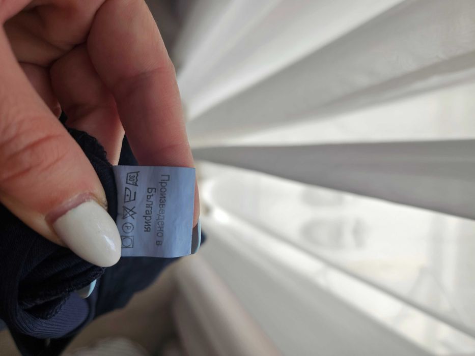 Елегантна синя еластична рокля от дантела – YUNONA