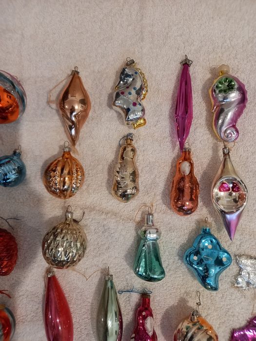 Продам елочные игрушки стеклянные СССР