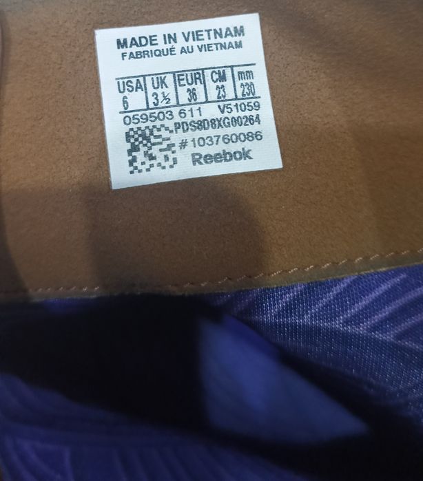 Сапоги Reebok   .