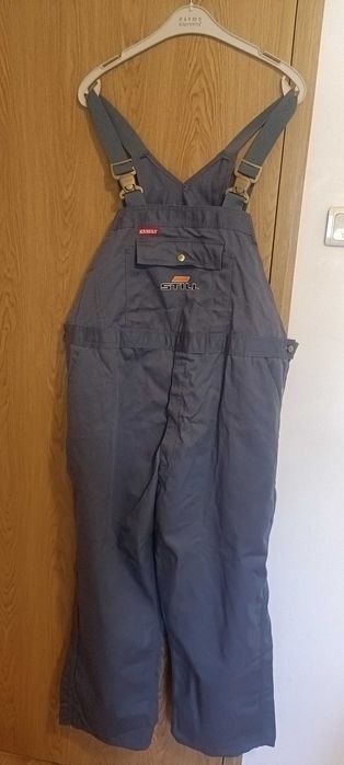 Pantalon salopetă de protectie lucru cu pieptar, nou