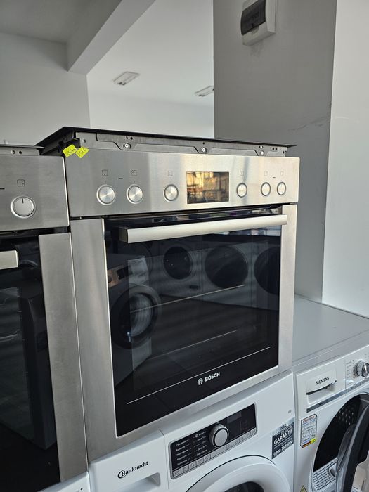 Фурна за вграждане с индукционен плот BOSCH