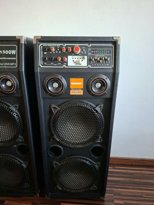 Boxe Temeisheng PMPO 1500 W Super Karaoke
