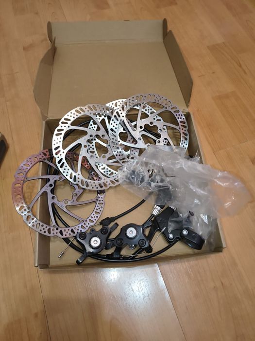 Set frâne mecanice bicicleta