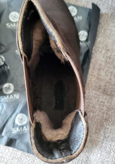 Зимние ботинки на меху SMAN