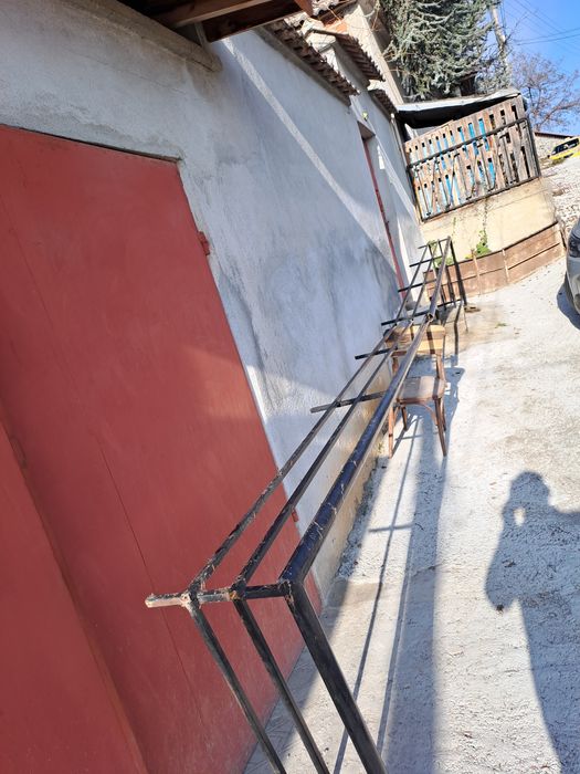 Продавам метален парапет за тераса