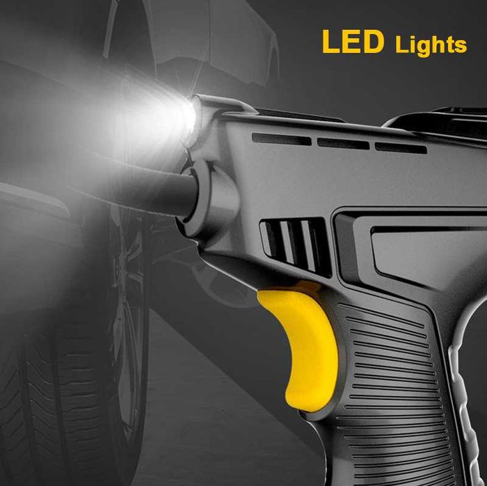 Безжичен преносим компресор помпа за кола автомобил колело велосипед