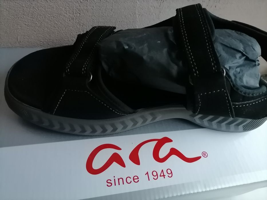 Sandale noi ara , piele întoarsă,  nr 41