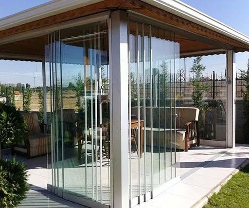 Стеклянный , системы Раздвижные и Купе, ТЕРМО,  Benkam, Стеклянные